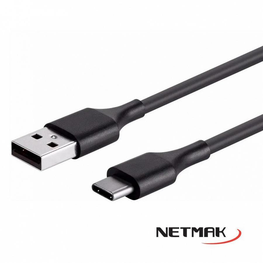 Cable USB a USB tipo C 3.1 1.5m Netmak NM-C99